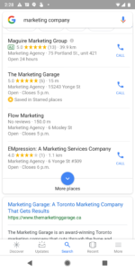 Toronto marketing company